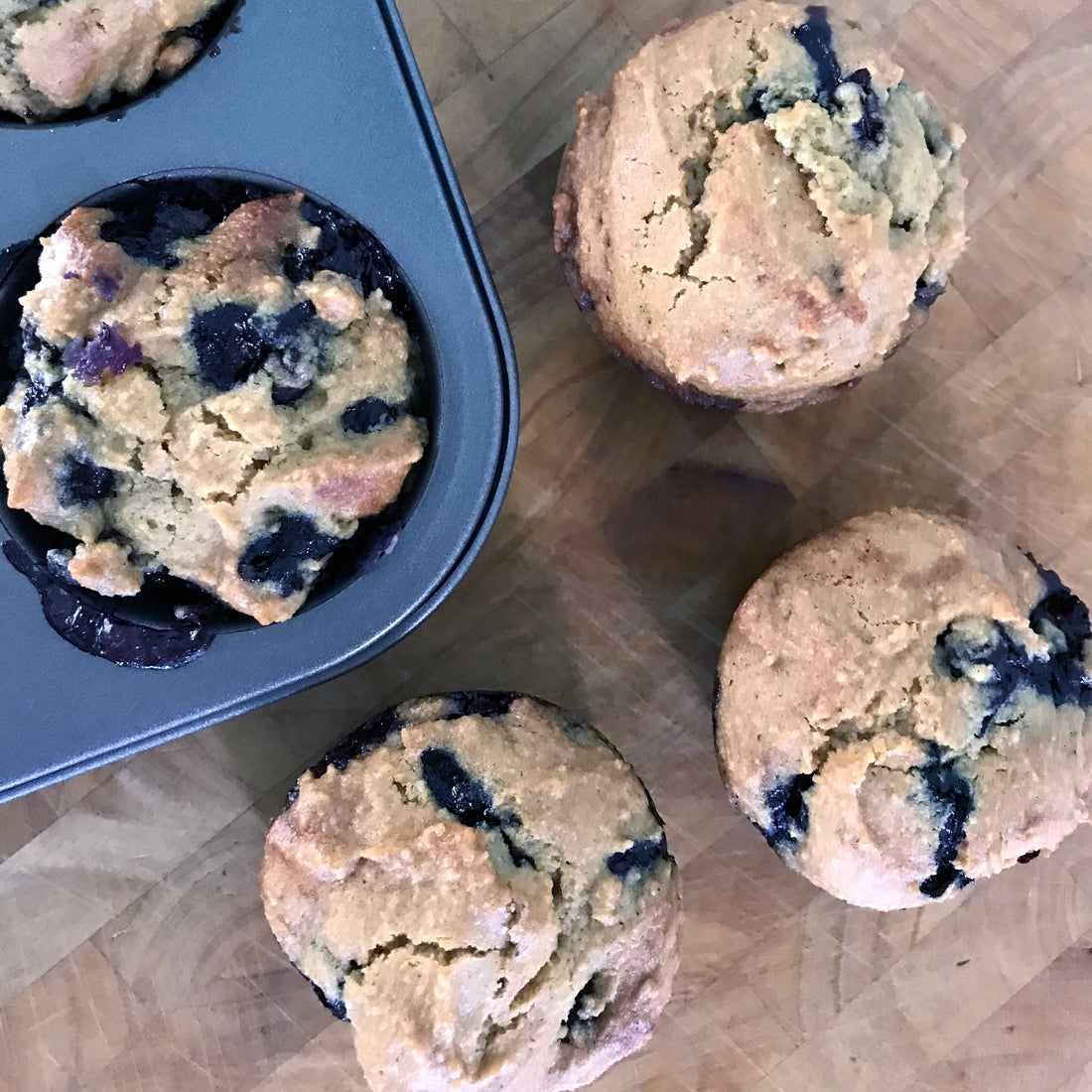 antioxidant gluten free blueberry muffin recipe