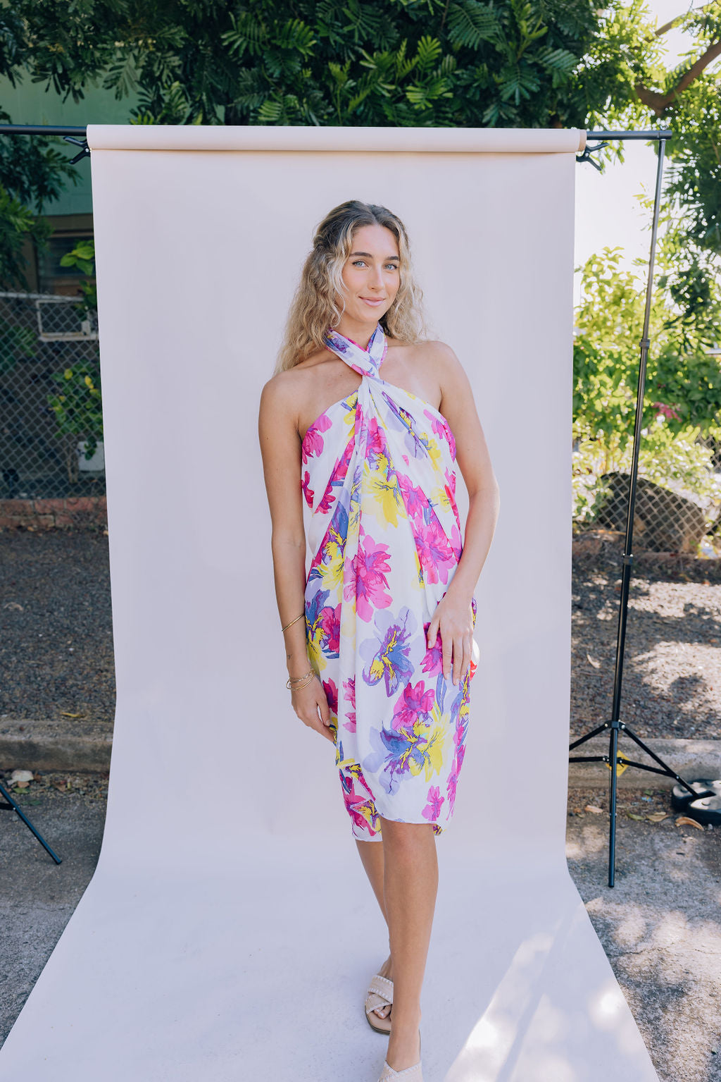 Retro Bloom Pareo
