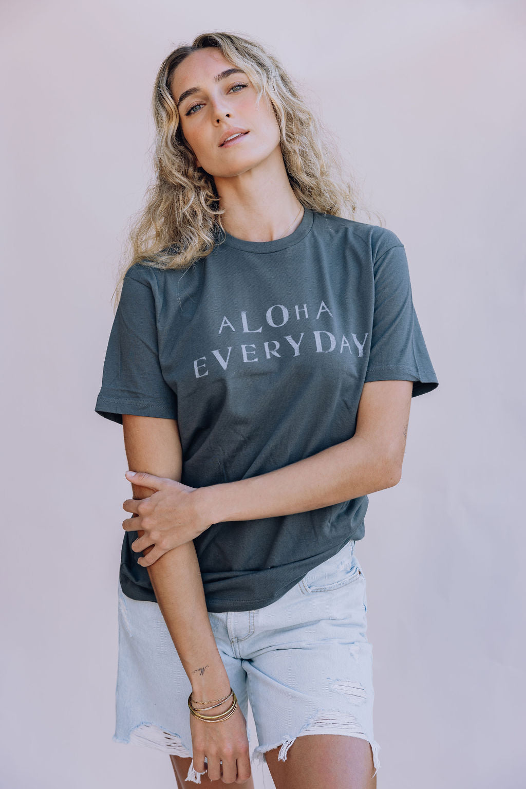 Aloha Everyday Stamped T-Shirt - Unisex