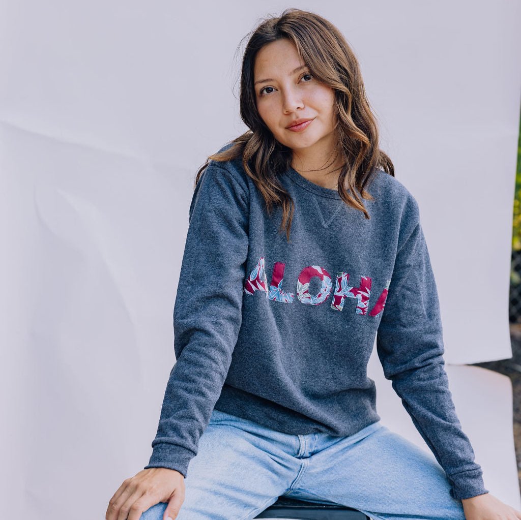 Aloha Patchwork Sweatshirt