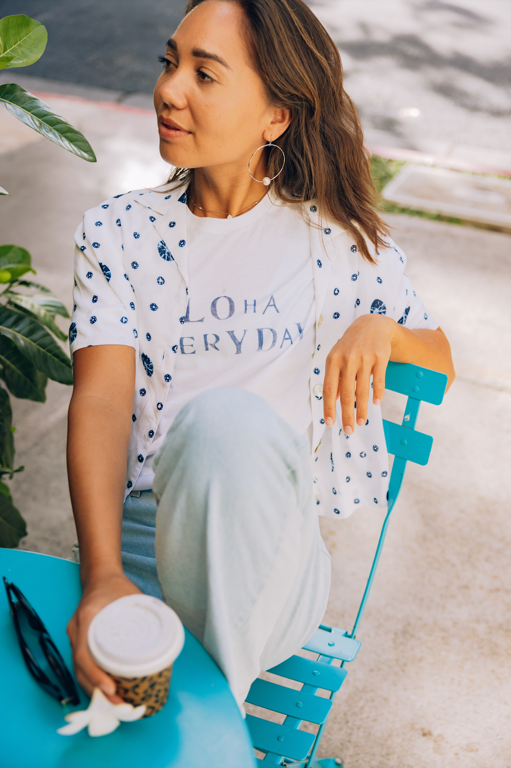 Aloha Everyday Stamped T-Shirt