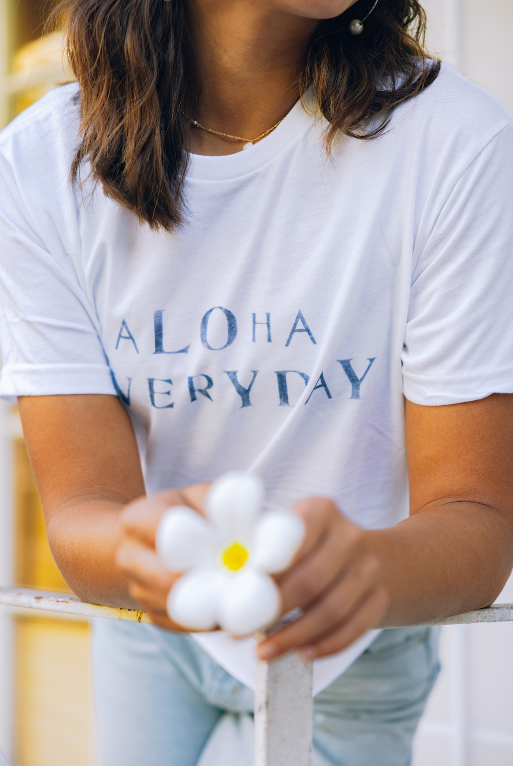 Aloha Everyday Stamped T-Shirt