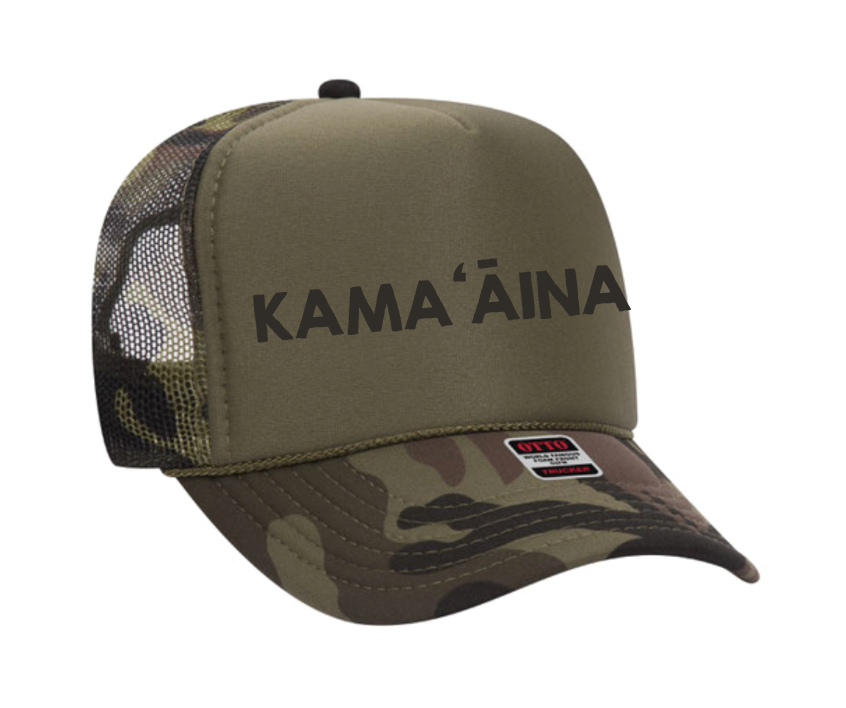 Kama'aina Camo - Trucker Hat
