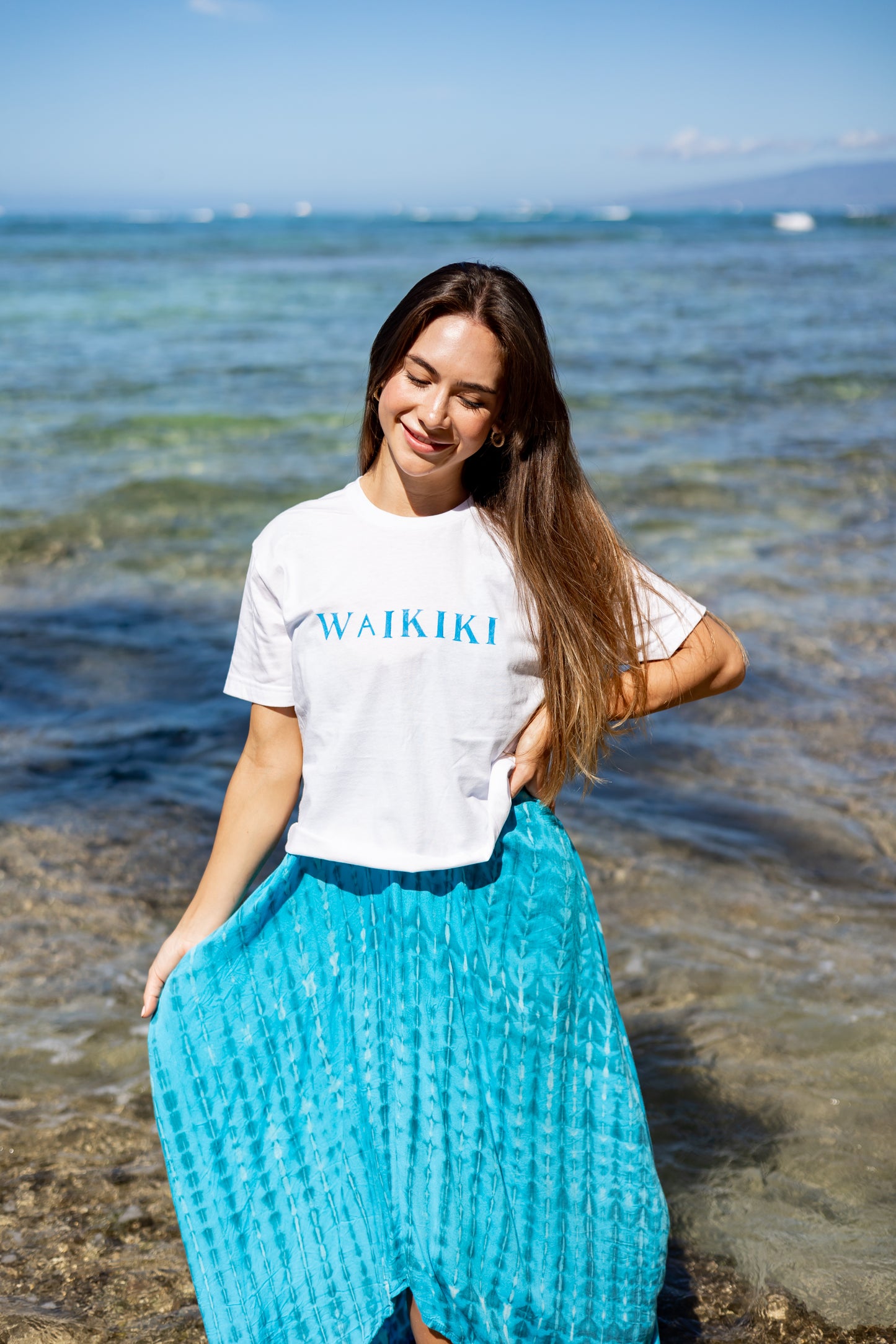 Waikiki Stamped T-shirt