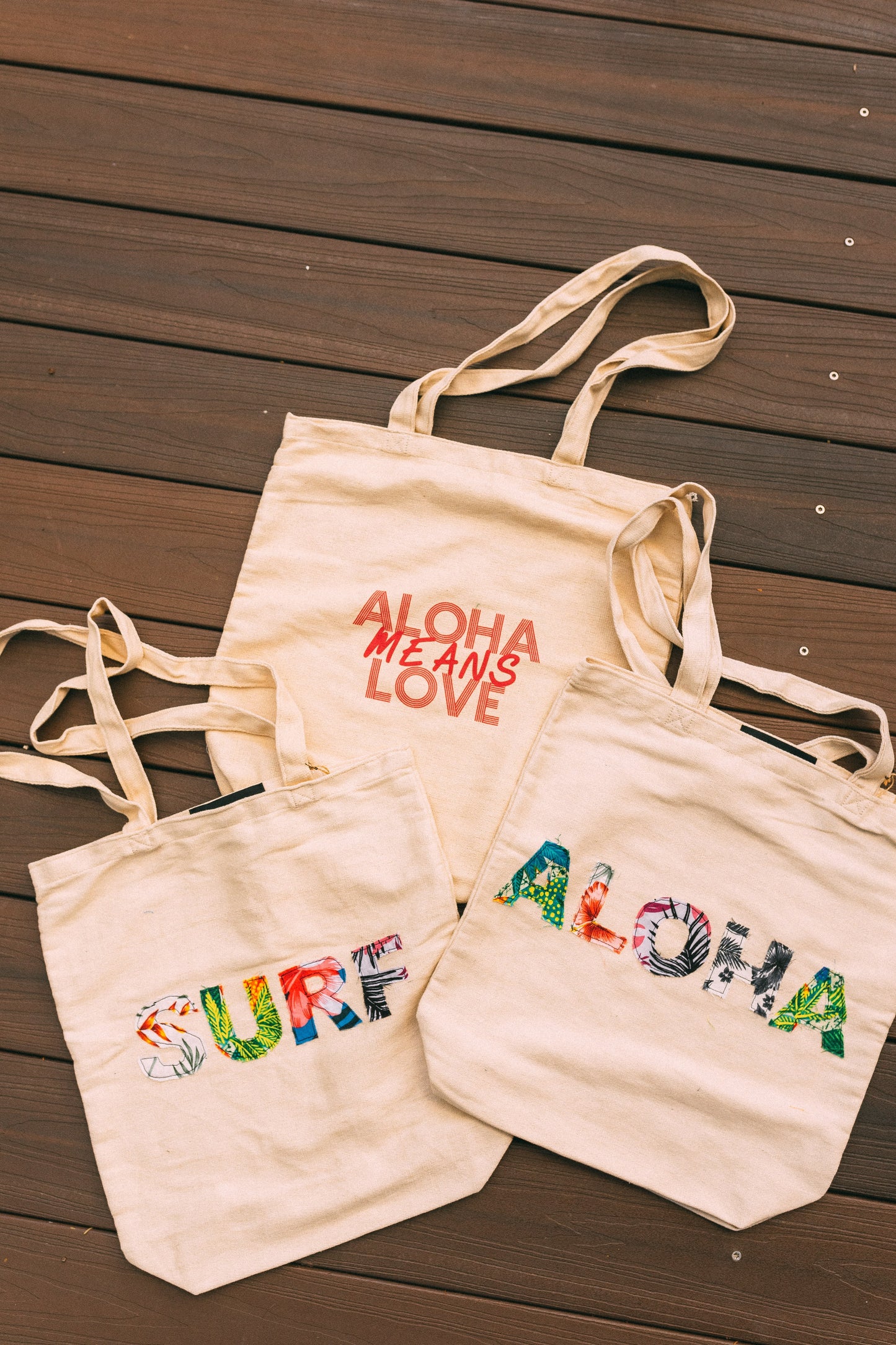 SURF Letters Tote Bag