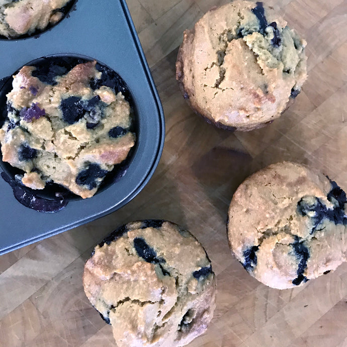 Antioxidant Blueberry Muffins (Gluten Free)