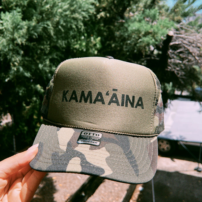 Kama'aina Camo - Trucker Hat