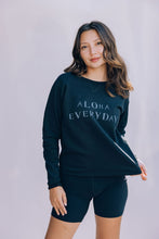 Black Aloha Everyday Sweatshirt