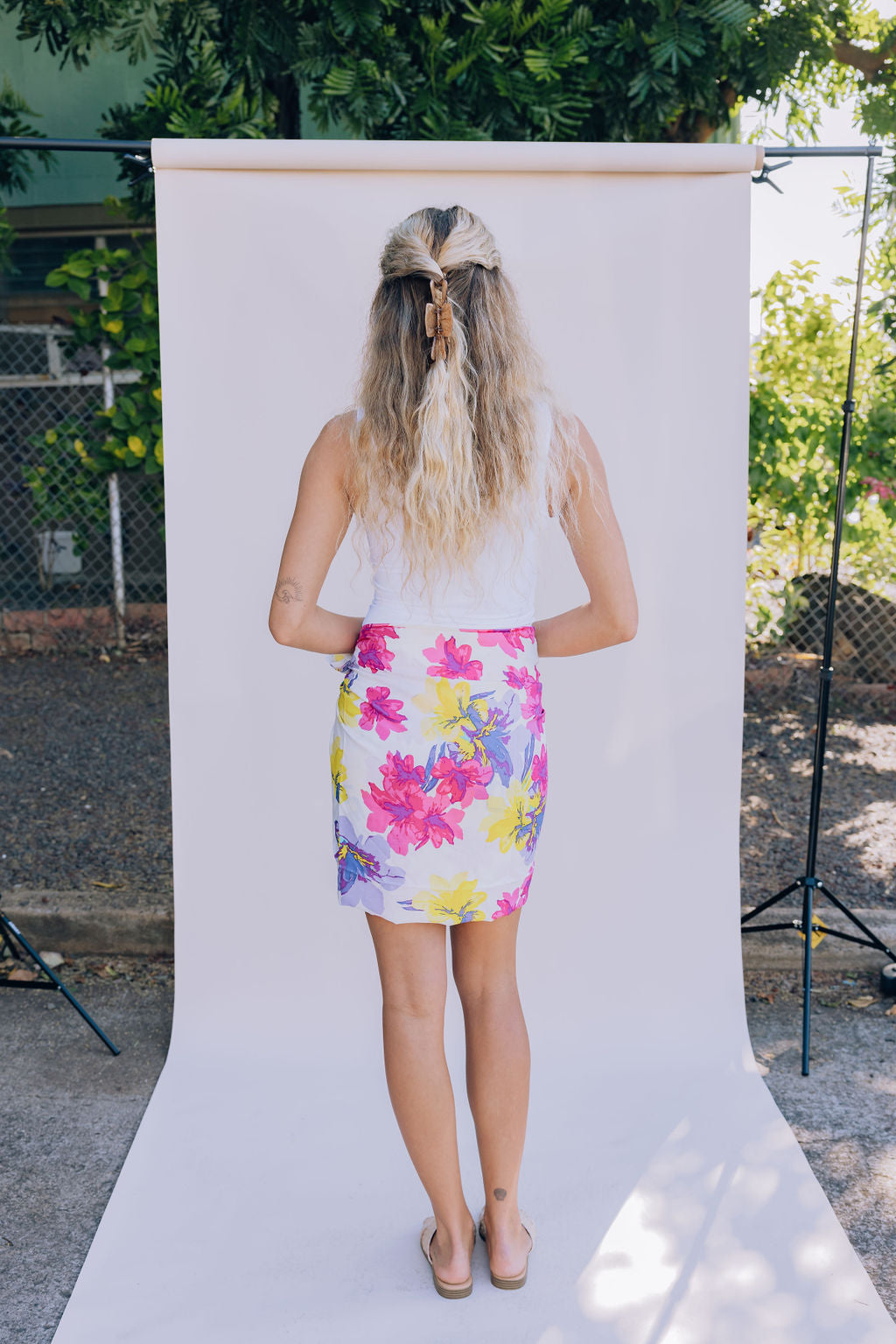 Retro Bloom Pareo