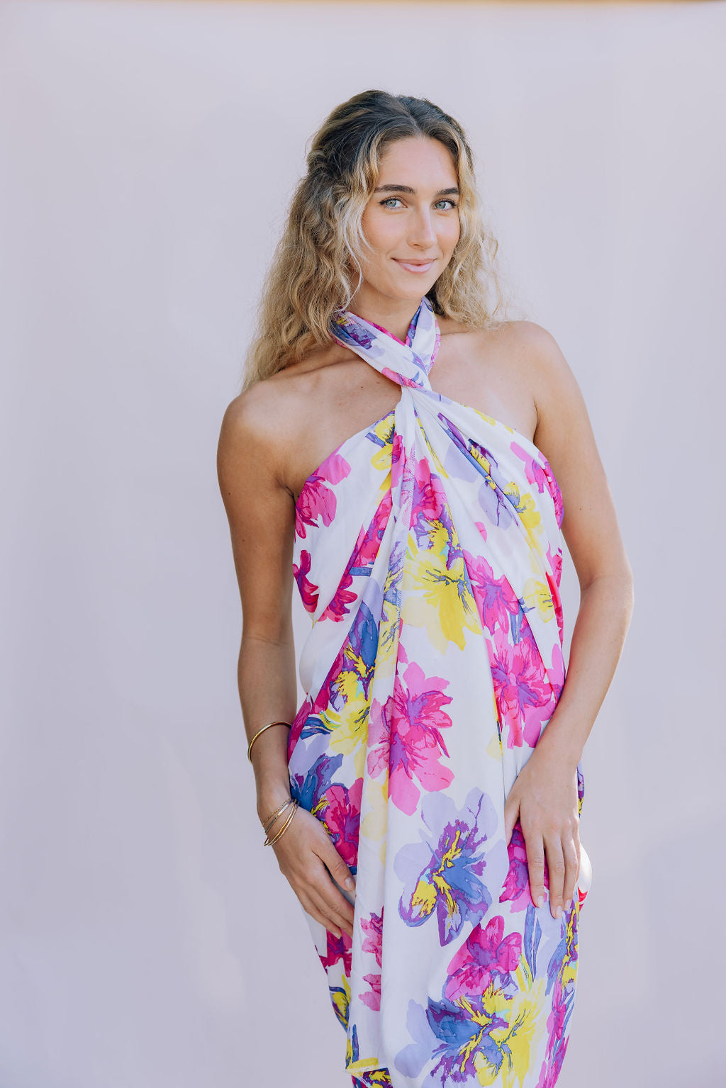 Retro Bloom Pareo