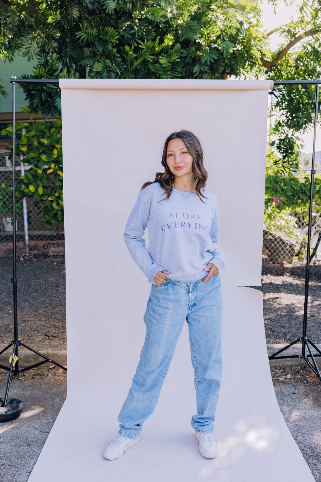 Grey Aloha Everyday Sweatshirt