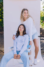 White and Grey Aloha Everyday sweatshirts