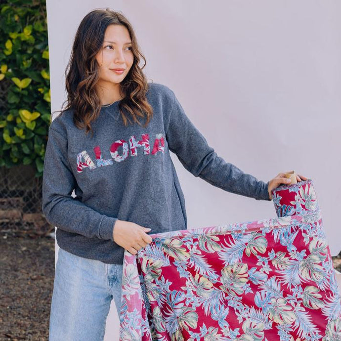 Aloha Patchwork Sweatshirt