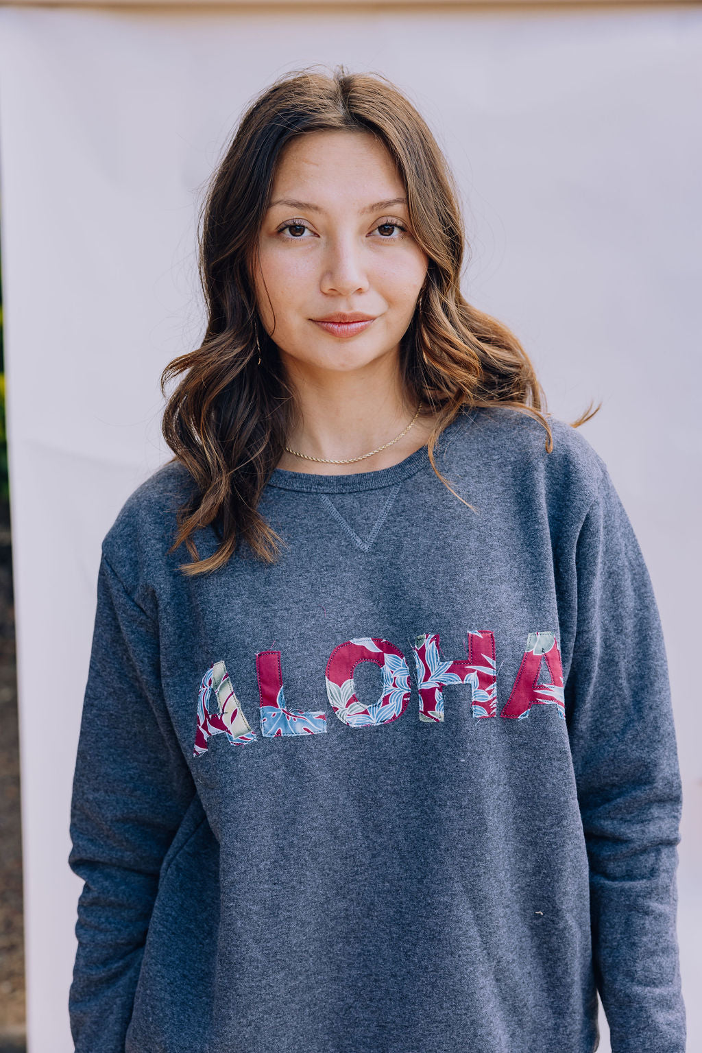 Aloha Patchwork Sweatshirt