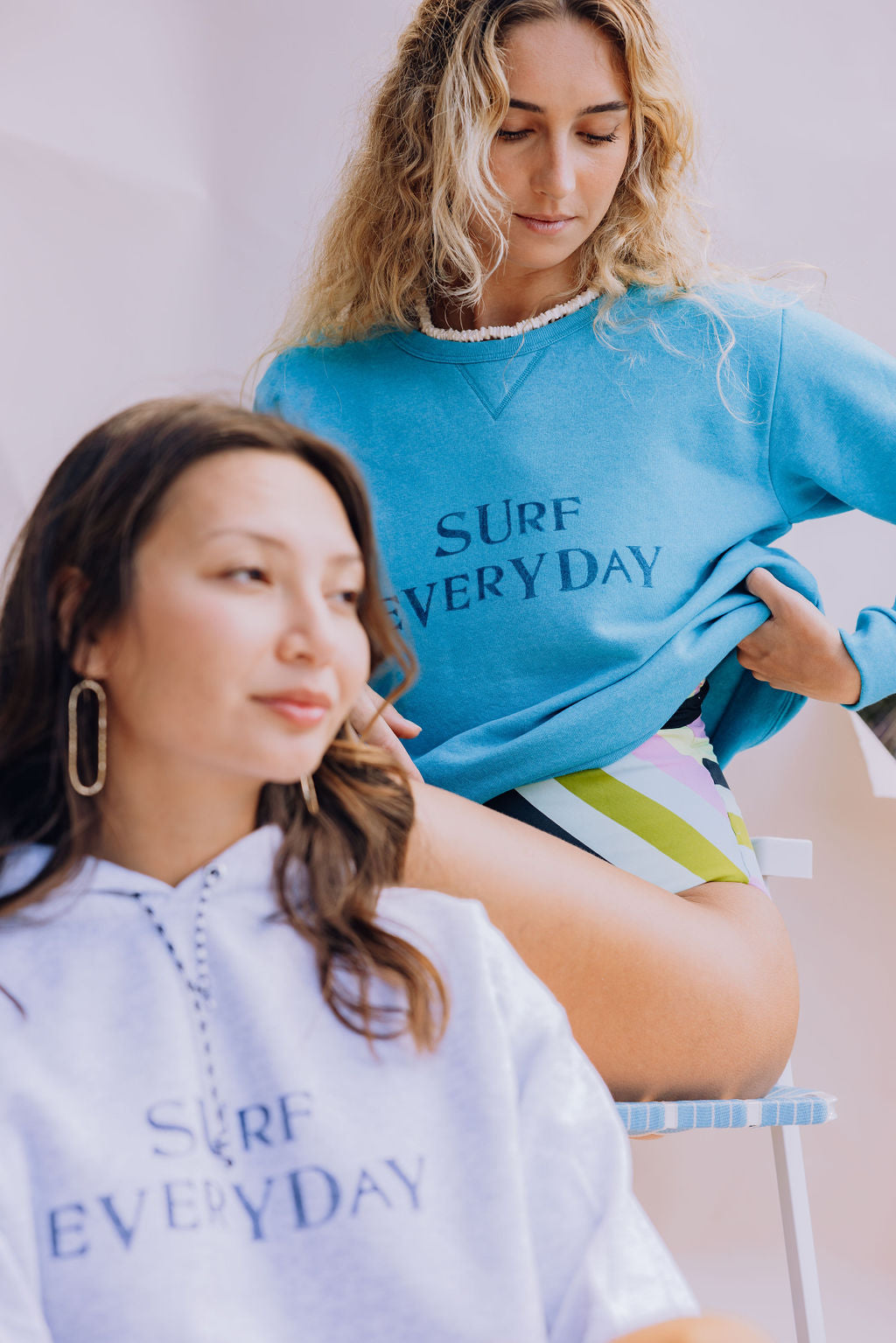 Surf Everyday Stamped Sweatshirt