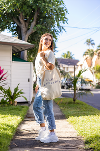 Aloha Everyday Stamped Tote Bag