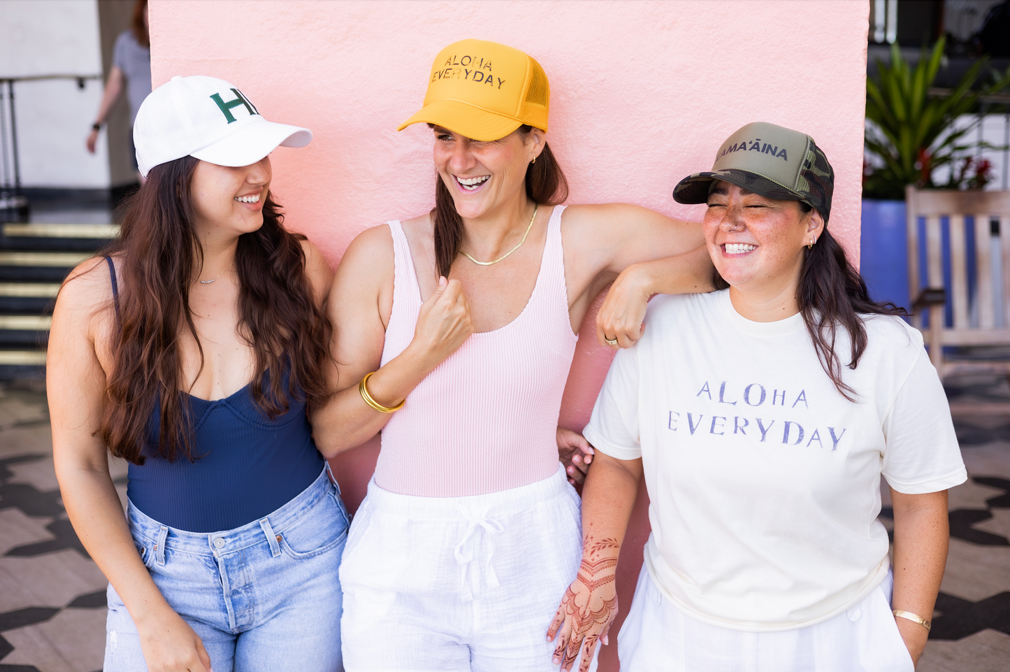Aloha Everyday Stamped T-Shirt Vintage