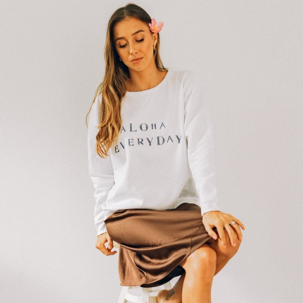 White Sweatshirt
