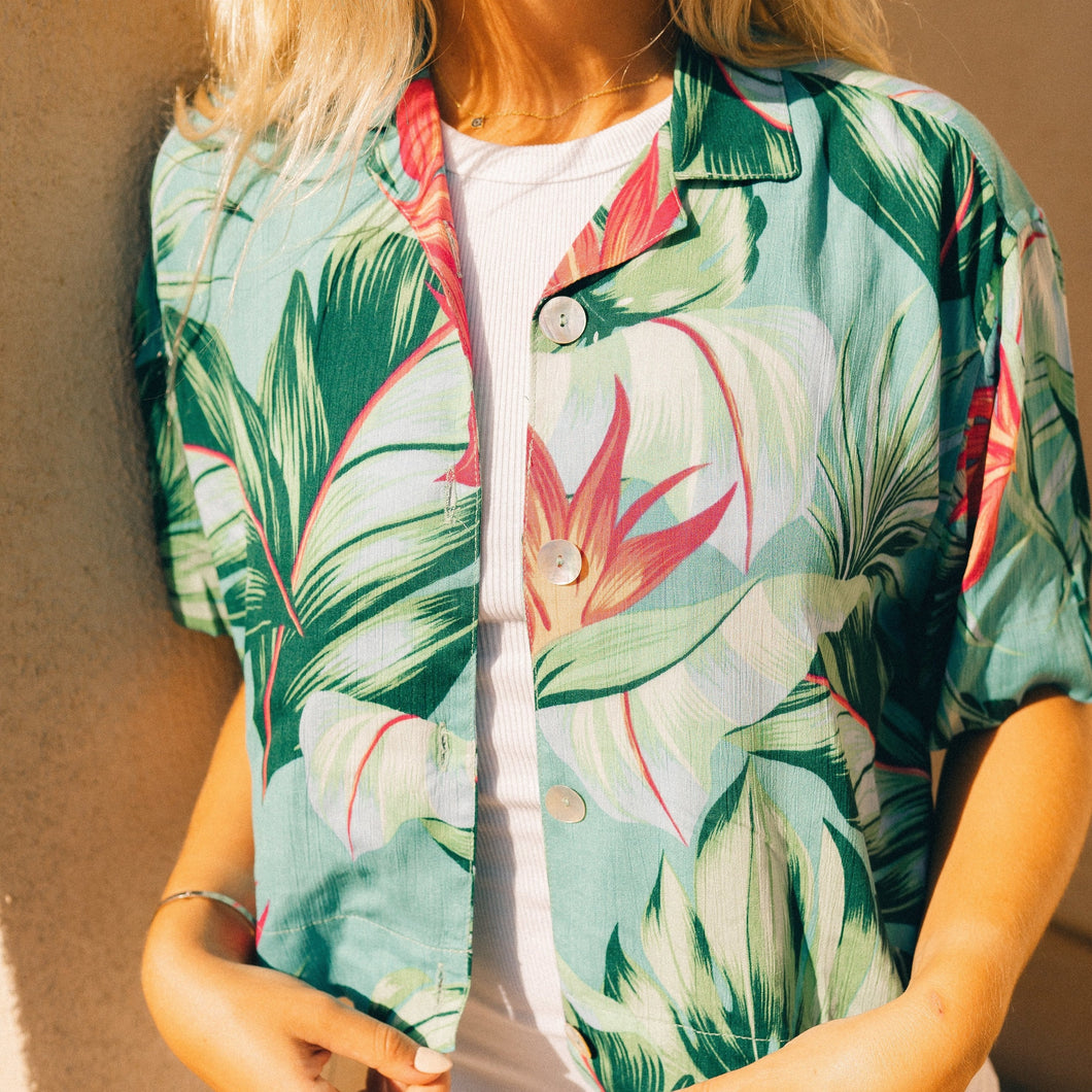Aloha Shirt Bird Of Paradise